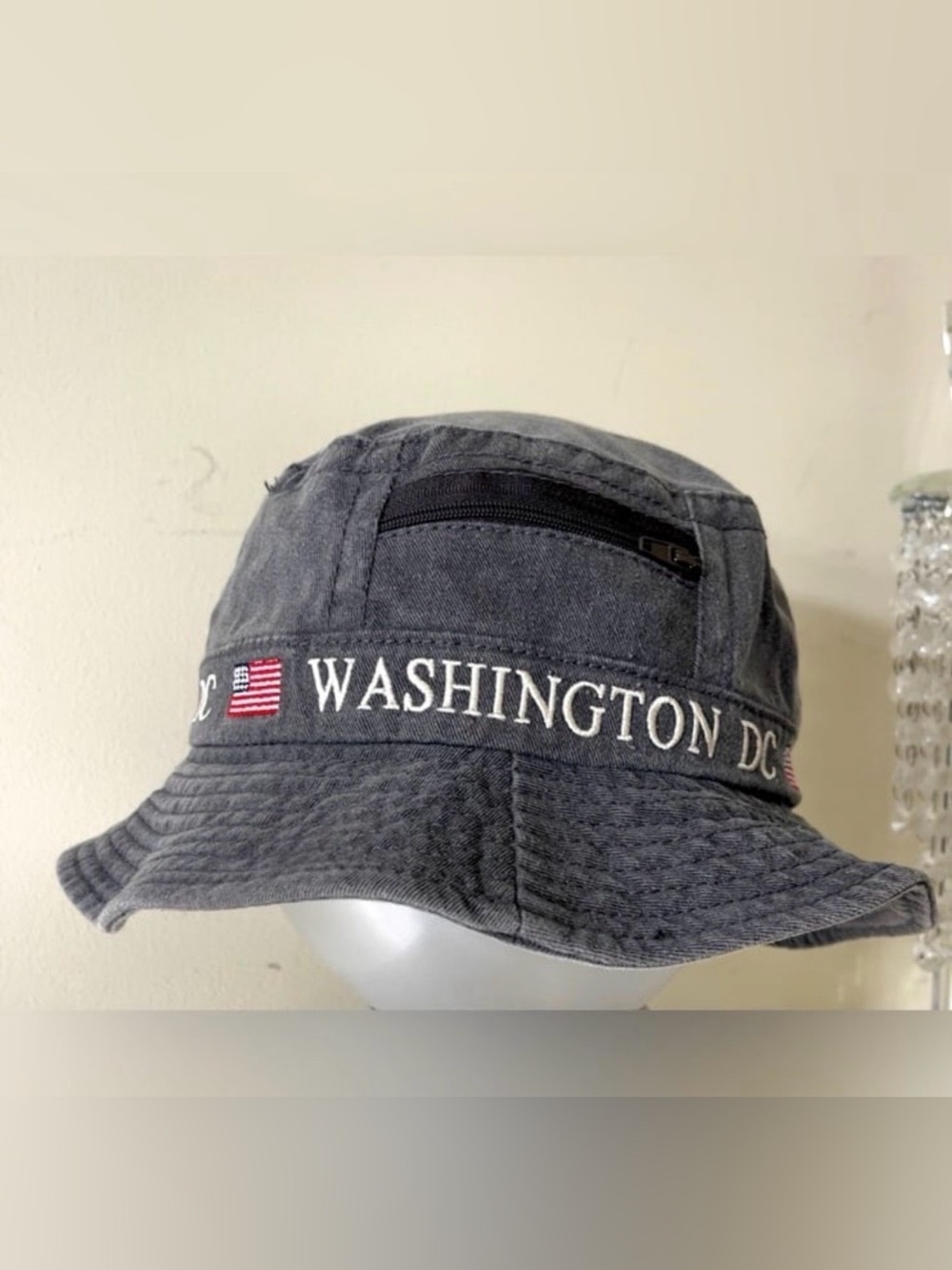 Washington DC Embroidered Bucket Hat EUC - Picture 3 of 4